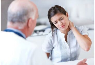 pregled kod liječnika zbog cervikalne osteohondroze