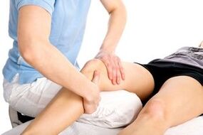 Sesija masaže za artrozu zglobova
