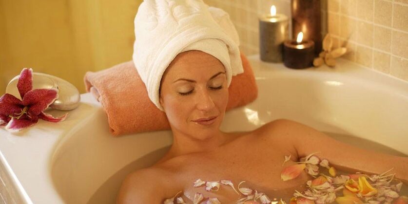 terapeutska kupka za osteohondrozu